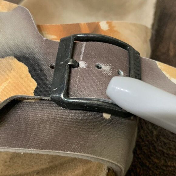 Birkenstock Papillio Women’s Size 7 Catalina Floral One Strap Slip On Sandals - Picture 14 of 16